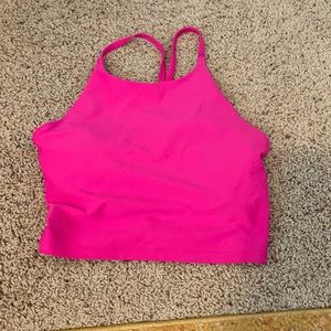Hot pink Old Navy workout top racer back